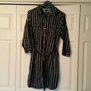 TOMMY HILFIGER NAUTICAL SHIRT DRESS